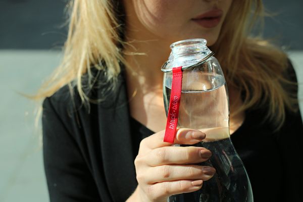 Эко-бутылка Eau Good с фильтром красная