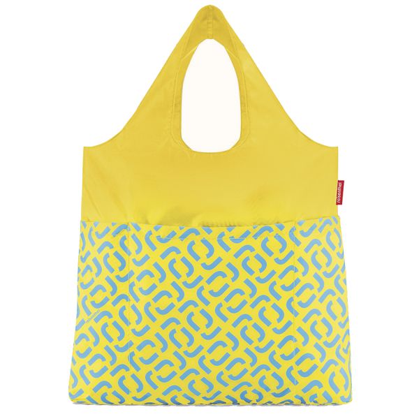 Сумка складная mini maxi shopper plus signature lemon