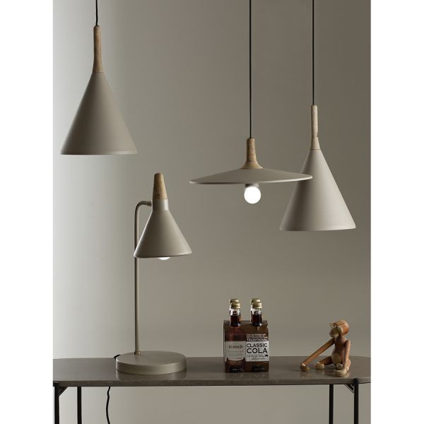 Светильник подвесной mango pyor, D29х26 см, бежевый Bergenson Bjorn