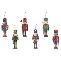Набор ёлочных украшений Щелкунчик, 9x4 см, 6 шт Easy Life