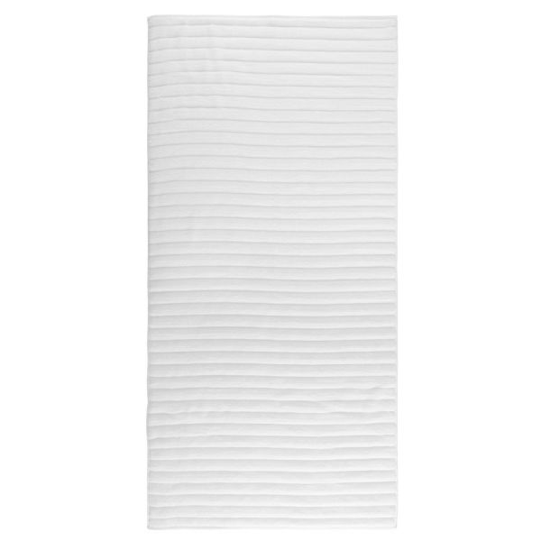 Полотенце для рук waves белого цвета из коллекции essential 50х90 см