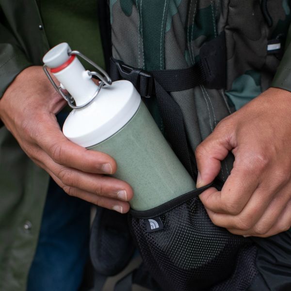 Бутылка для воды plopp to go organic 425 мл красная