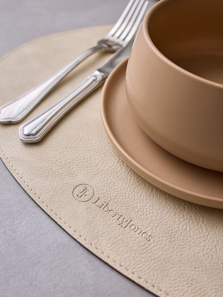 Салфетка сервировочная drop, 33х41 см, темно-коричневая/молочная Liberty Jones