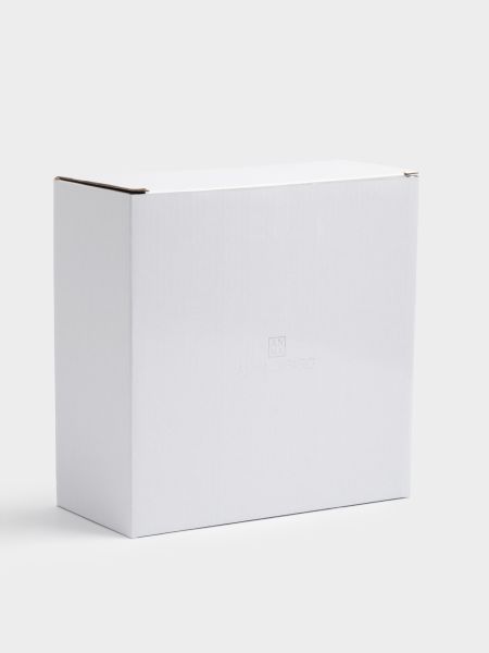 Блюдо на ножке 20х9 см, керамика, белое, Tulip ANNA LAFARG
