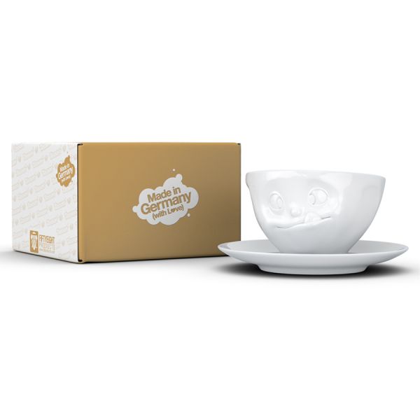 Чайная пара tassen tasty 200 мл белая