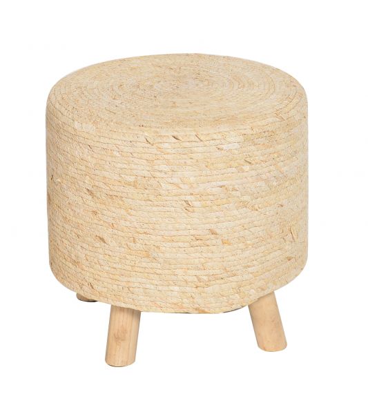 Пуф sonja, D40х40 см, светло-бежевый