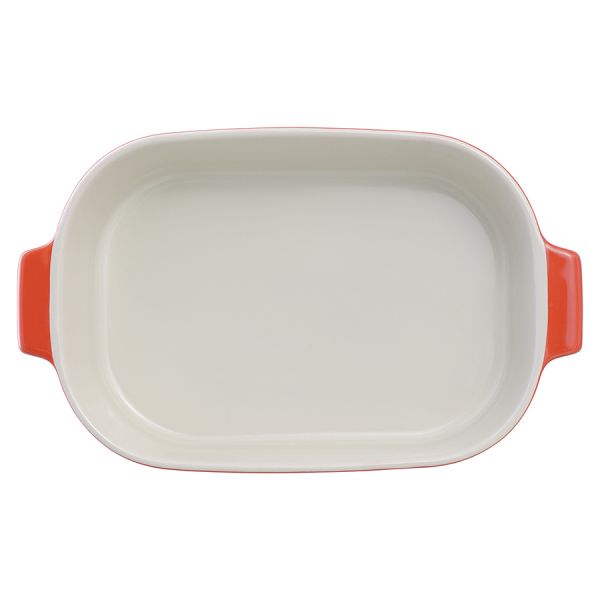 Блюдо для запекания soft ripples, 29,2х18,2 см, красное Liberty Jones