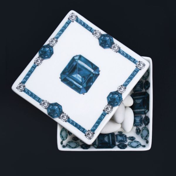 Салатник квадратный с крышкой 9,5*9,5 см, FOREVER     12-2-14