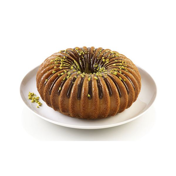 Форма для приготовления пирогов и кексов raggio 19,5 6,8 см силиконовая