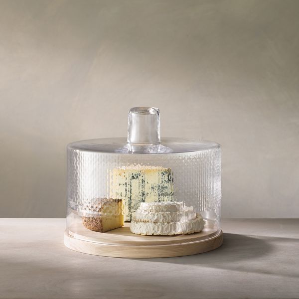 Блюдо сервировочное с крышкой wicker 29 см