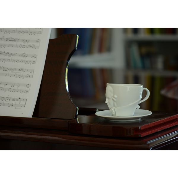 Чайная пара talent wolfgang amadeus mozart 260 мл белая