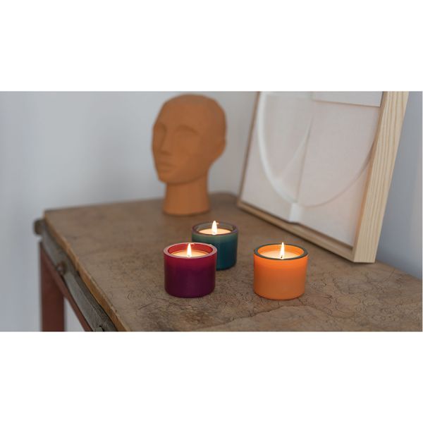 Набор подсвечников мультиколор 3 шт