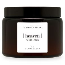 Свеча ароматическая the olphactory, Белый лотос, 72 ч