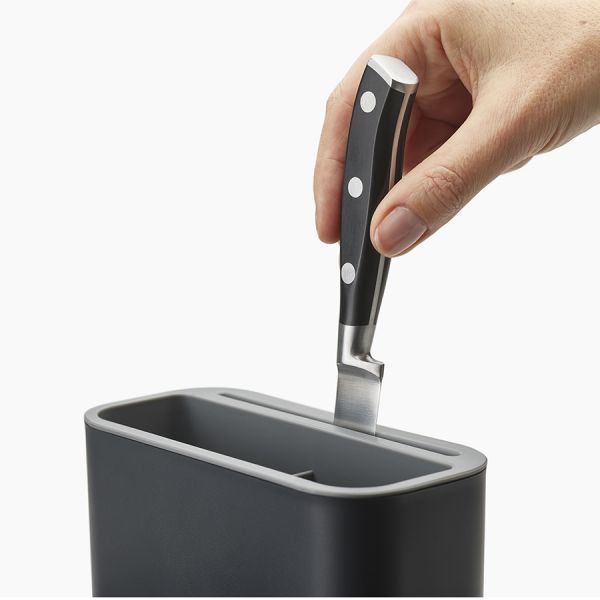 Сушилка для посуды раздвижная extend steel серая