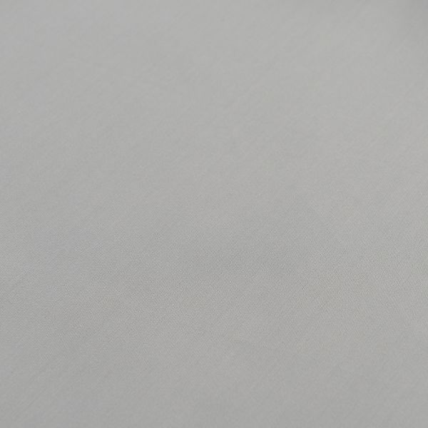 Простыня на резинке детская из сатина светло-серого цвета из коллекции essential 60х120х20 см