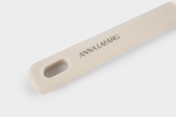 Овощечистка 18 см, Т-образная, сталь/пластик, серо-бежевая, Universal ANNA LAFARG