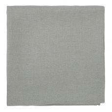 Скатерть из стираного льна серого цвета из коллекции essential 170х170 см
