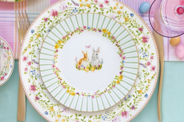 Набор десертных тарелок Пасхальная коллекция 19 см, 4 шт Easy Life