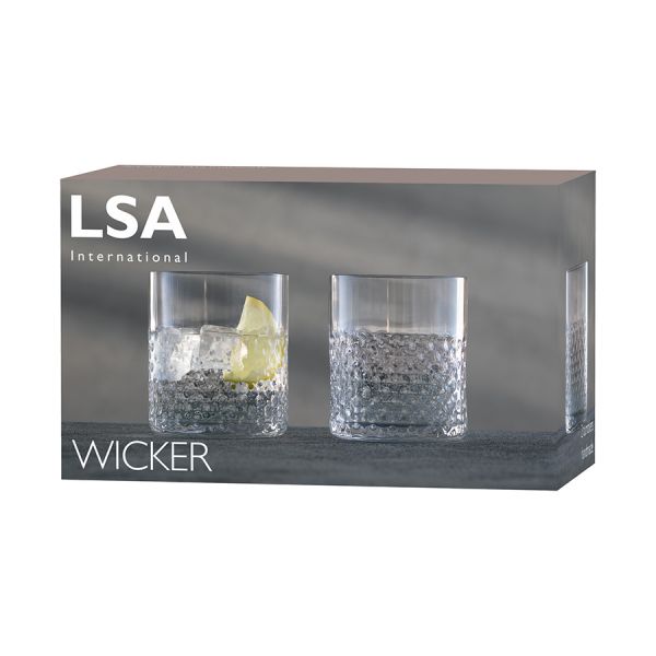 Набор из 2 тумблеров Wicker 330 мл LSA International LSA International