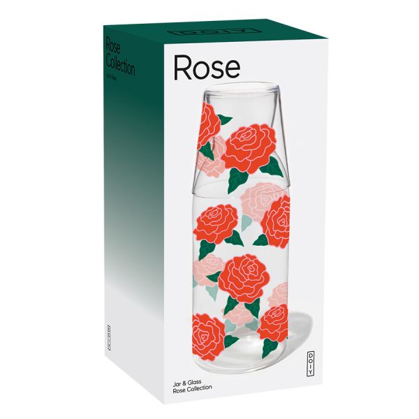 Набор из графина и стакана rose Doiy
