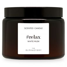 Свеча ароматическая the olphactory, Белый мускус, 72 ч