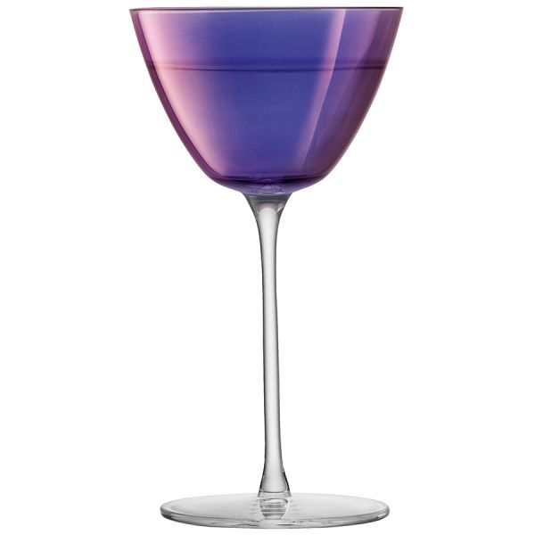 Набор бокалов для мартини Aurora 195 мл фиолетовый 4 шт LSA International