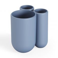 Стакан для зубных щеток touch, синий Umbra