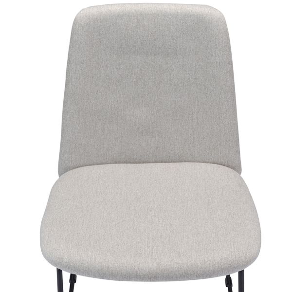 Стул niels рогожка светло-серый