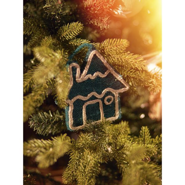 Набор елочных украшений classics из джута и гофрированного картона из коллекции new year essential, 4 шт Tkano