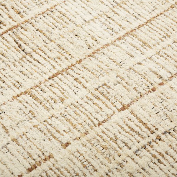 Ковер из джута и хлопка patna из коллекции ethnic 70x160 см Tkano