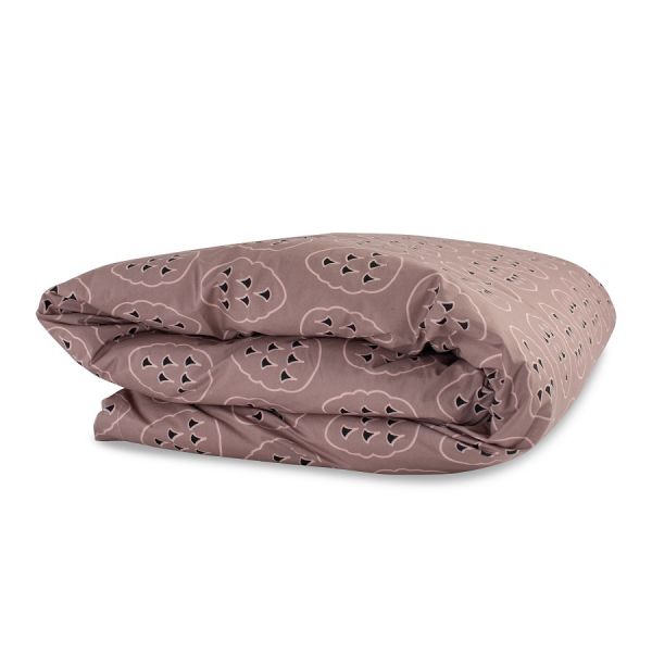 Комплект постельного белья из перкаля с принтом 'Симметрия леса' из коллекции russian north, 200х220 см Tkano