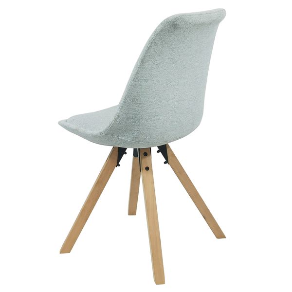 Стул harvy велюр светло-голубой