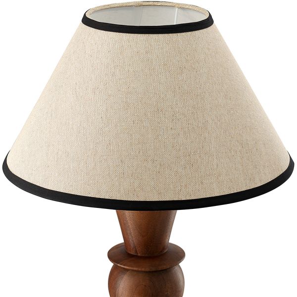 Светильник настольный torhill, 13х38 см, бежевый Bergenson Bjorn