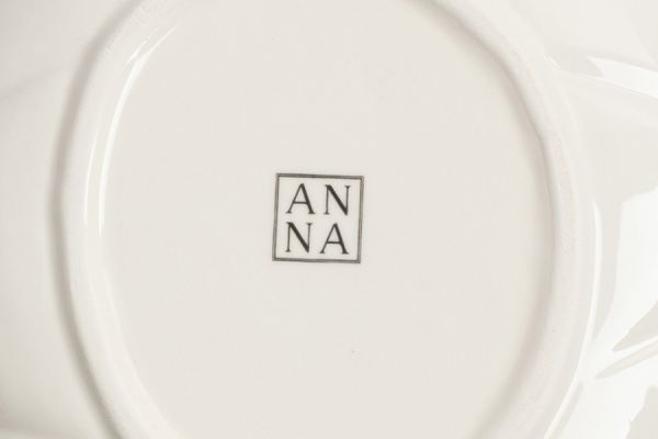 Блюдо 23 см, керамика, оранжевое, Тыква, Bright pumpkin ANNA LAFARG
