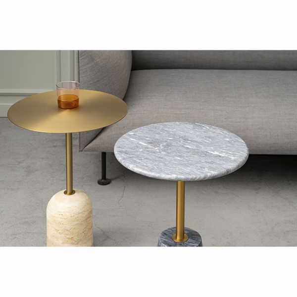 Столик кофейный gryd, D40 см, золотистый Bergenson Bjorn
