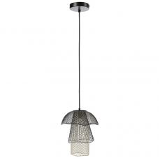 Светильник подвесной vinger, D28х37 см, черный/серый/белый Bergenson Bjorn