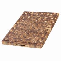 Доска разделочная торцевая butcher block с желобом для сока 61х46 см