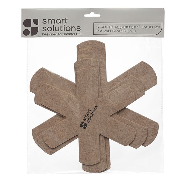 Набор вкладышей для хранения посуды panrest, 3 шт Smart Solutions