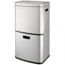 Контейнер мусорный с 2-мя отделениями smart bin, сенсорный, 60 л Smart Solutions