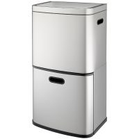 Контейнер мусорный с 2-мя отделениями smart bin, сенсорный, 60 л Smart Solutions