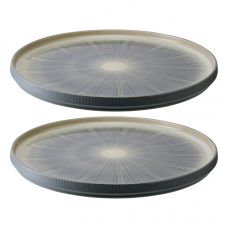 Набор из двух тарелок eclipse из коллекции essential 27 см Tkano