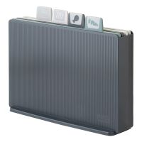 Набор из 4-х разделочных досок с держателем cut&store, графит Smart Solutions SS0000401