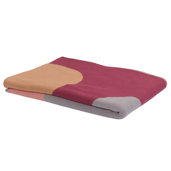 Плед из хлопка с авторским принтом из коллекции freak fruit