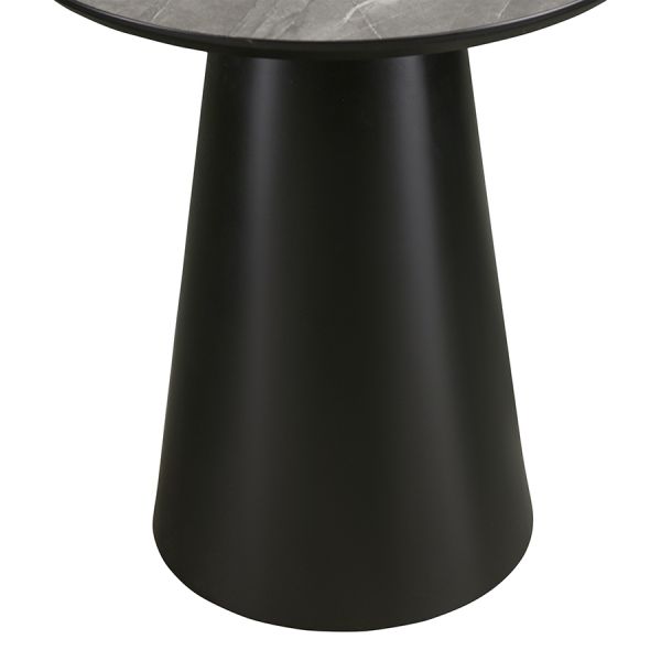 Столик zoe, D45х50 см, черный Bergenson Bjorn