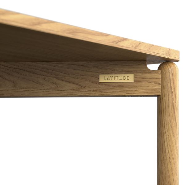 Стол обеденный saga 85х200 см, ясень Latitude