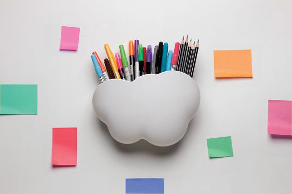 Горшок Сloud 9.5x15x21 см Qualy