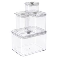 Набор из 4-х контейнеров для хранения с крышкой и клапаном keep in Smart Solutions