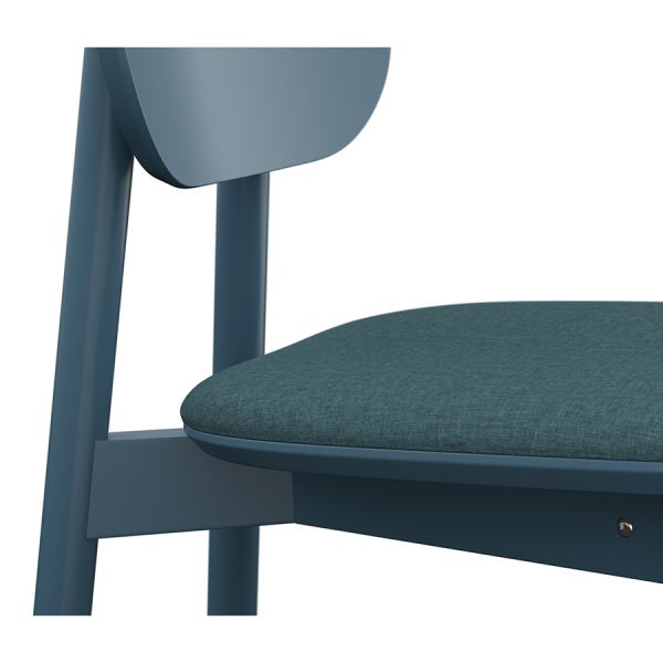 Стул saga, рогожка, сине-зеленый Latitude