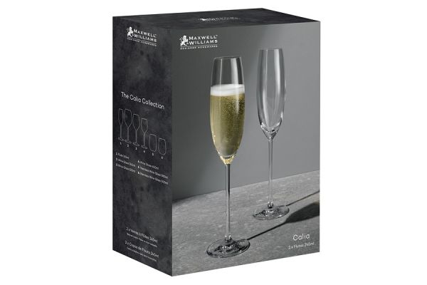 Набор бокалов для шампанского Calia, 0,245 л, 2 шт Maxwell & Williams
