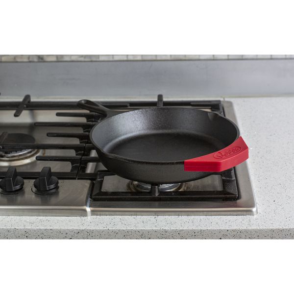 Прихватка на ручку силиконовая красная